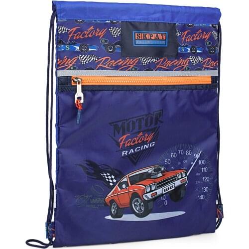 Skpat model Racing sack backpack print. Type sachet 130941