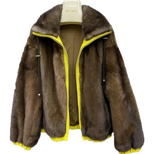 YEBOTISSY Fashionable Fur Coats