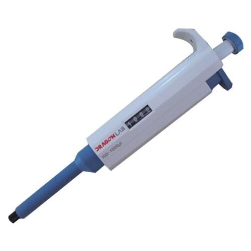 100-1000ul Single Channel Manual Adjustable TopPette Pipette Pipettor different capacity Pipette with free tips