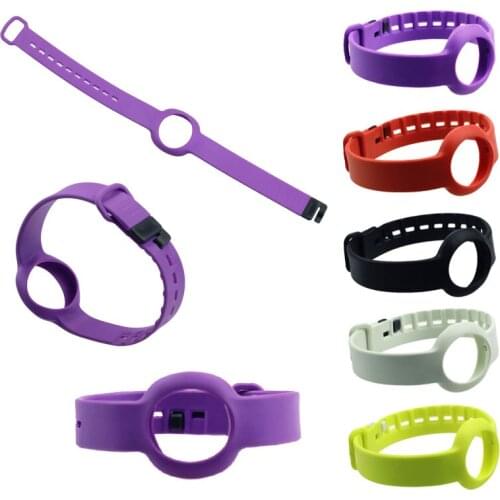 100pcs/Lot by DHL for Jawbone Up Move Large Size Soft Silicone Replacement Wristband Strap wide watch band bracelet 11 Colors