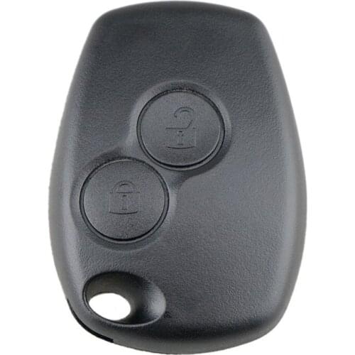 2 Buttons Car Key Shell Remote Fob Cover Case Blank Fob For Renault Dacia Modus Clio 3 Twingo Kangoo 2 No Logo