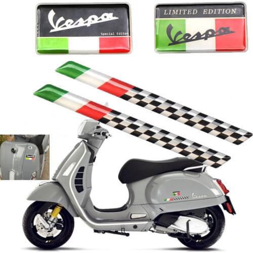 3D Motorcycle Decal Italy Stickers Special Edition Case For Piaggio Vespa GTS GTV 125 250 300 IE Sprint Primavera 150 LX150 Etc