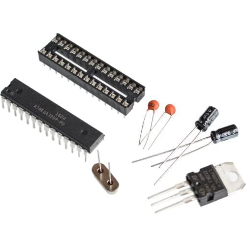 ATMEGA328P-PU without-Ar duino BOOTLOADER + DIP Socket & 16MHz crystal Kit