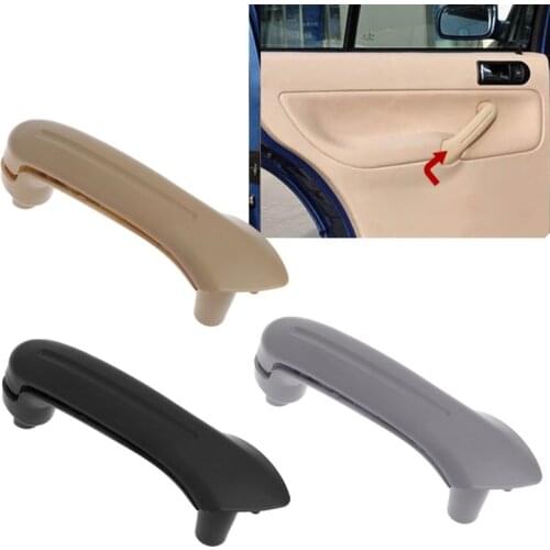 Car Interior Rear Left Side Door Pull Grab Handle For Jetta Golf MK4 1999-2005