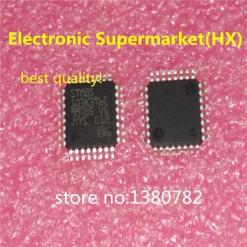 Free Shipping (20pcs-100pcs) STM8S103K3T6C STM8S103K3T6 STM8S103 QFP-32 IC In stock