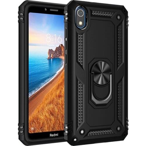 For Xiaomi Redmi 7A Redmi7A Redmi7 A Redmi 7 A Case Cover Armor Rugged Military Shockproof Car Holder Ring Case Fundas