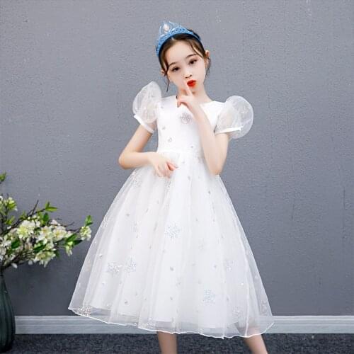 Kids Baby Girls Dresses Summer Clothes Princess Costume Long Dress For Girl Children Party Wedding One-piece
