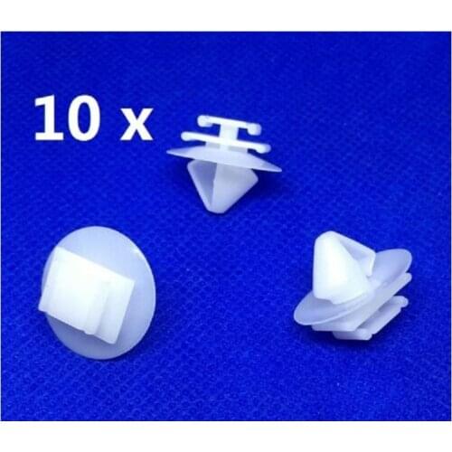 For Peugeot 206 307 106 806 Exterior Door Side Moulding Bumpstrip Trim Clips