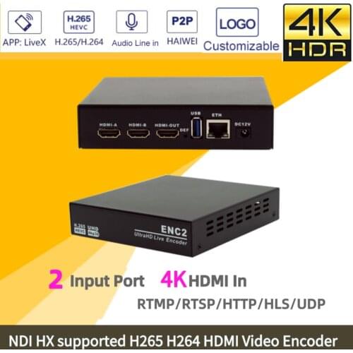 ENCSHProduct features Ultra-clear input, multi-protocol live broadcast, support NDI, SRT, high compression rate, advanced functi