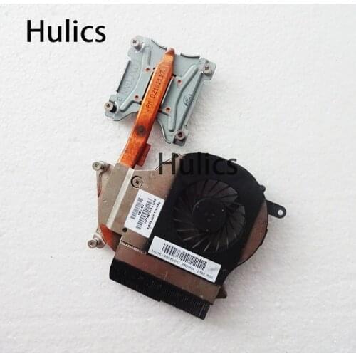 Hulics Original for HP Pavilion G72 CQ72 CQ62 G62 G62-B35SG fan and independent Thermal Module 612355-001 heatsink