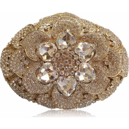 OUDISHENGMA Women's Bags With Rhinestones