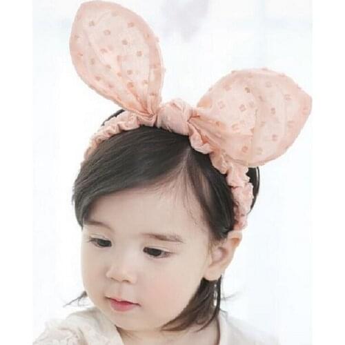 Unisex Baby Toddler Cute Girls Boys Kid Bowknot Hairband Turban Knot Rabbit Ear Headband Princess Party Headwear Hot Accessories