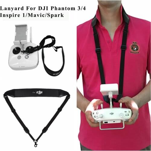 Remote controller Hang Neck Lanyard Wide Shoulder Straps Belt Transmitter Hang Sling For DJI Phantom 3 4 Inspire 1 2 Controller