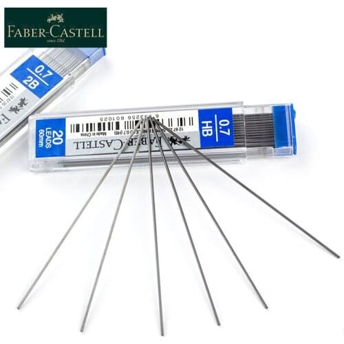Faber-Castell 1267 Refill Pencil 0.7mm HB/2B 10Boxes/Set Professional Mechanical Pencil Lead Refills Pencil Lead Core