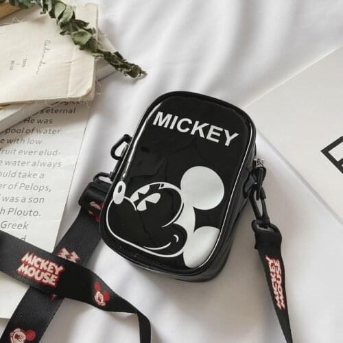 Disney messenger bag cartoon Mickey mouse children shoulder bag boy girl children chest bag waist bag