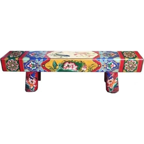 Shoe Changing Stool Home Doorway Creative Low Stool Solid Wood Bed End Stool Household Small Stool Wearing Shoes Long Stool