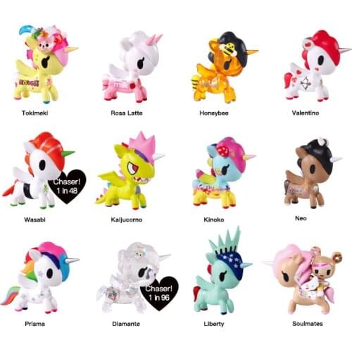 Authentic Tokidoki Unicorn Season 5 Blind Box Toys Guess Bag Anime Figure Unicorn Mermaid Series Blind Bag Toys Figures Model