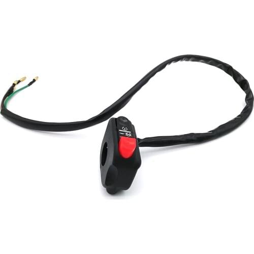 Universal 7/8" Handlebar Motorcycle Ignition Switch On Off Starter Engine Start