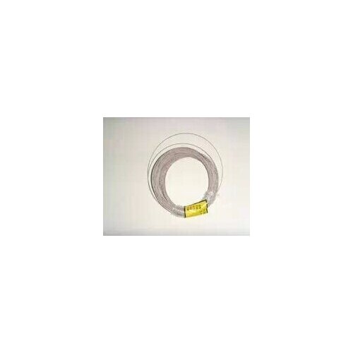 Wkooa 0.6mm Wire Rope Transparent PVC Plastic Coated Soft for Fishing