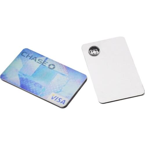 1pcs Credit Card Shape Metal Smoking Pipes For Men Smoke Herb Tobacco Cigarette Accessories Portable Herb Tube Grinder