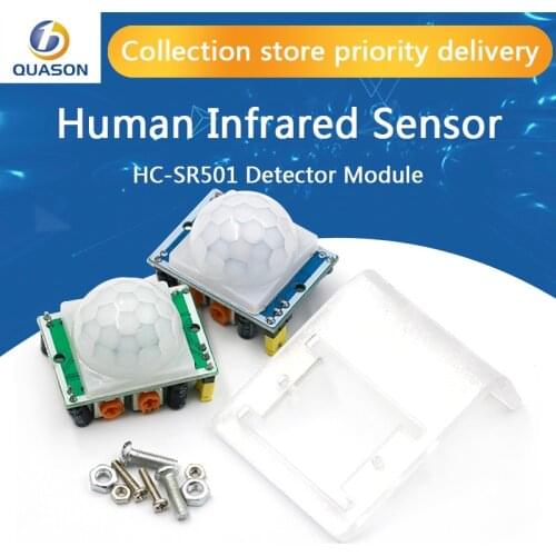 1pcs HC-SR501 Adjust IR Pyroelectric Infrared PIR Motion Sensor Detector Module for arduino for raspberry pi kits