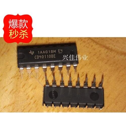 10PCS New CD40110 CD40110BE DIP16