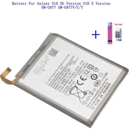 1x 4500mAh EB-BG977ABU Battery For Samsung Galaxy S10 5G Version S10 X Version SM-G977 SM-G977V/U/T + Repair Tools kit