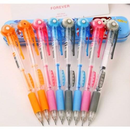 0.7mm 10PCS Automatic Pencil Mechanical Pencils +10 Boxes Automatic refill for Writing School Supplies Accessories Stationery