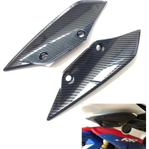 For BMW S1000RR Front Aerodynamic Winglets ABS Plastic Windshield Fairing Wing For S1000RR 2009 2010 2011 2012 2013 2014 Carbon