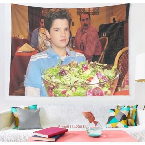 Freddie benson with a salad tapestry witchcraft tapestry Bohemian decoration home decoration Hippie