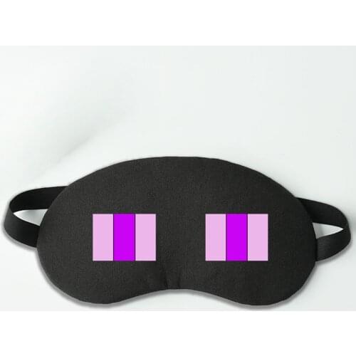 Minecrafte Sleeping Mask Blindfold EnderDragon Soft Eye Masks Creeper Diamond Sword Eyepatch Nap Health Eye Cover birthday toys