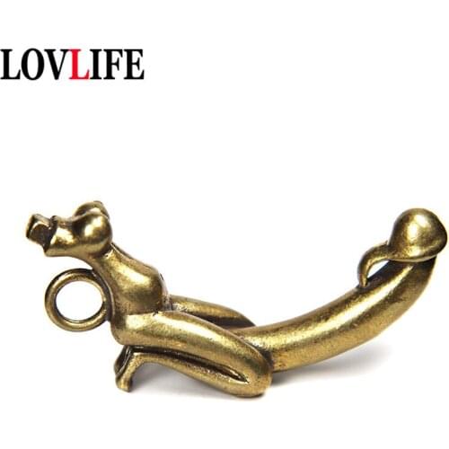 Male Penis Female Nude Body Key Chains Rings Gift For Men Women Funny Metal Brass Genitals Pendant Couple Car Keychains Hangings