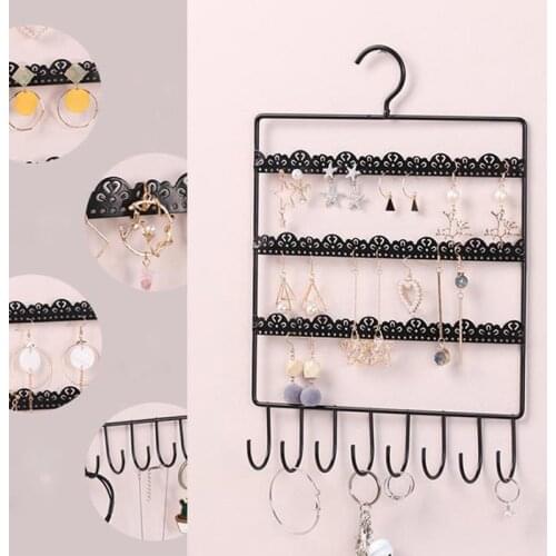 Wall Earring Jewelry Organizer Earring Organizer Hanging Holder Necklace Display Stand Rack Holder Rack Jewelry Hanger