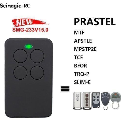 PRASTEL TCE MPSTP2E TRQ-P Remote Control Gate Remote Control PRASTEL BFOR SLIM-E Garage Door Remote Control 433.92MHz