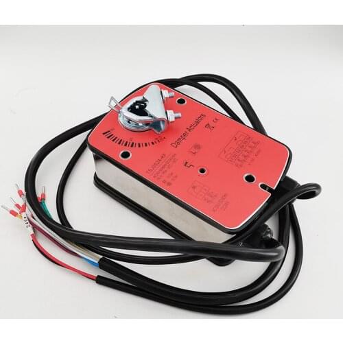 Spring return damper Actuator 5Nm on/off 2 point for operation of air control dampers in HVAC system ADC24V / AC100-240V