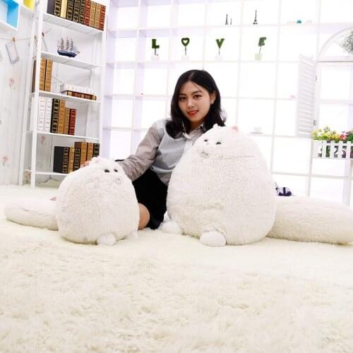 Fluffy Cats Persian Cat Pembroke Pillow Soft Stuffed Animal Peluches Baby Kids Gifts Plush Doll Toy