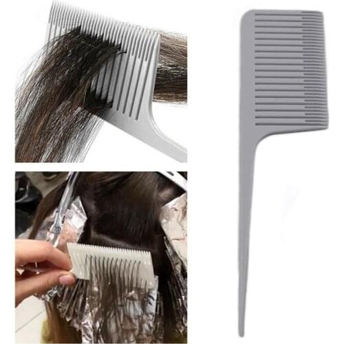 1pc Large Wide Tooth Combs Of Hook Handle Detangling Reduce Hair Loss Comb Pro Hairdress Salon Dyeing Styling Brush Tools