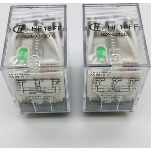 HF18FF-024-3Z13D 7A 250VAC relays