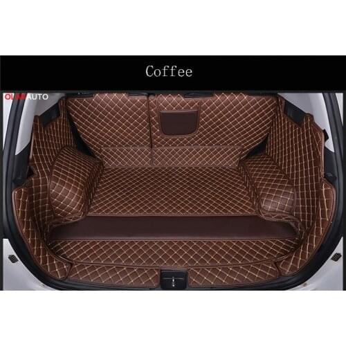 Full-enclosed 3D car trunk mat modified boot mat For Hyundai Tucson 2018 2019 Car-covers