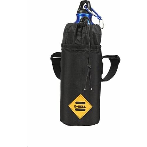 B-SOUL Bike Handlebar Stem Bag Food Snack Storage Water Bottle Bikepacking Bicycle Bag Touring Commuting Insulated Pouch