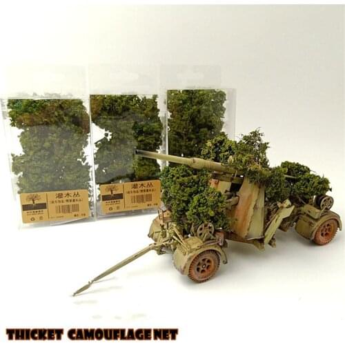 1box/lot model grass bush for architecture model ho train layout building design