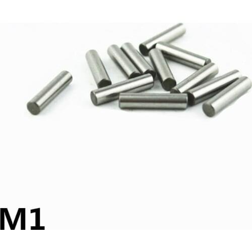 100pcs 1mm Bearing Steel Cylindrical Pin Locating Pin Needle roller Thimble Length 3 4 5 6 8 10 12 18 20