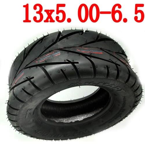 High Quality 13x5.00-6.5 Tubeless Vacuum Tire 13 Inch Motorcycle tire FLJ K6 Electric Scooter Scooter Tire Accessories