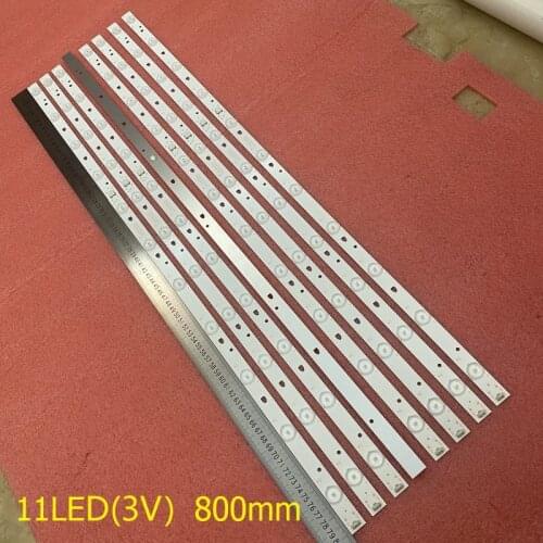 20pcs 11LED LED backlight strip for LT-40C540 LSC400HN01 LT-40E71(A) LED40D11-ZC14-03(B) MTV-4128LTA2 LED40D11-01(A) 30340011209