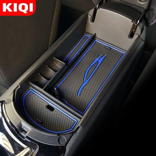 KIQI ABS Car Central Armrest Box Phone Holder Storage Box for Toyota C-HR CH-R CHR 2016 - 2020 Kit Parts Accessories