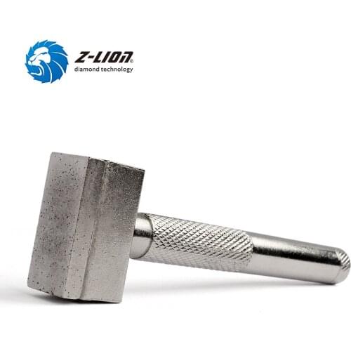 Z-LION 1PC Diamond Grinding Wheel Dresser Tool Hand Held Diamond Grinding Tool For Bench Grinder Diamond Abrasive Tool