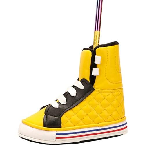 Golf putter headcover shoes style blade PU golf club cover free shipping