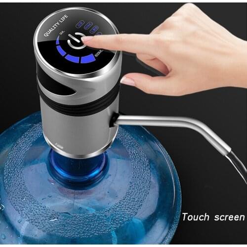 Water Dispenser Intelligent Automatic Electric Portable Drinking for Bottle Switch Silent Charging Touch Tap Pump with dispenser