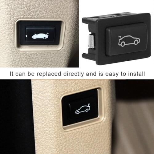 Car Trunk Unlock Release Switch Button Cover Rear For BMW F10 F07 F18 F01 F02 F06 61319200316