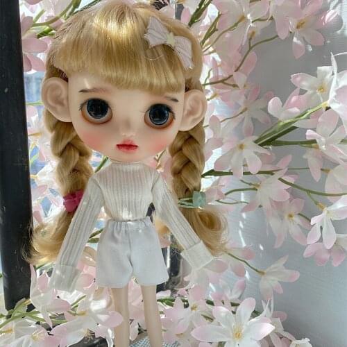 Blyth Doll Clothe Blyth Outfit Suit for 1/6 BJD Licca Body Suit Toy Girl Gift for Doll Customized